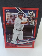 2023 Panini Donruss Red #235 Bobby Abreu 1774/2023 Houston Astros